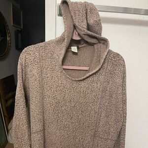 Paper Crane Kids Cowl Neck Sweater - Brown